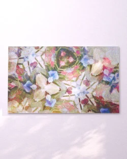 Painting on white wall horizontal 04-1