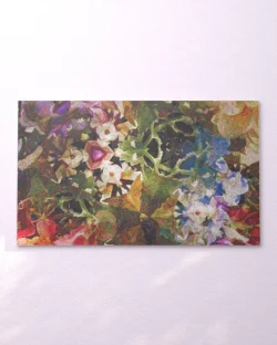 Painting on white wall horizontal 05