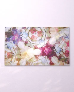 Painting on white wall horizontal 06