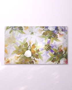 Painting on white wall horizontal 08