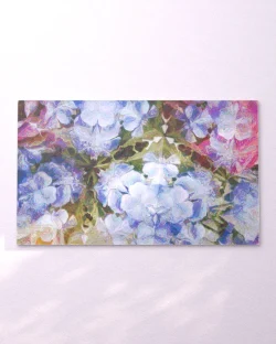 Painting on white wall horizontal 12