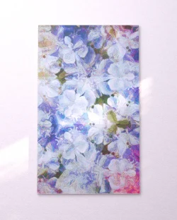 Painting on white wall vertical 07