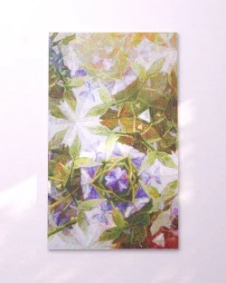 Painting on white wall vertical 10