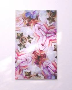 Painting on white wall vertical 11